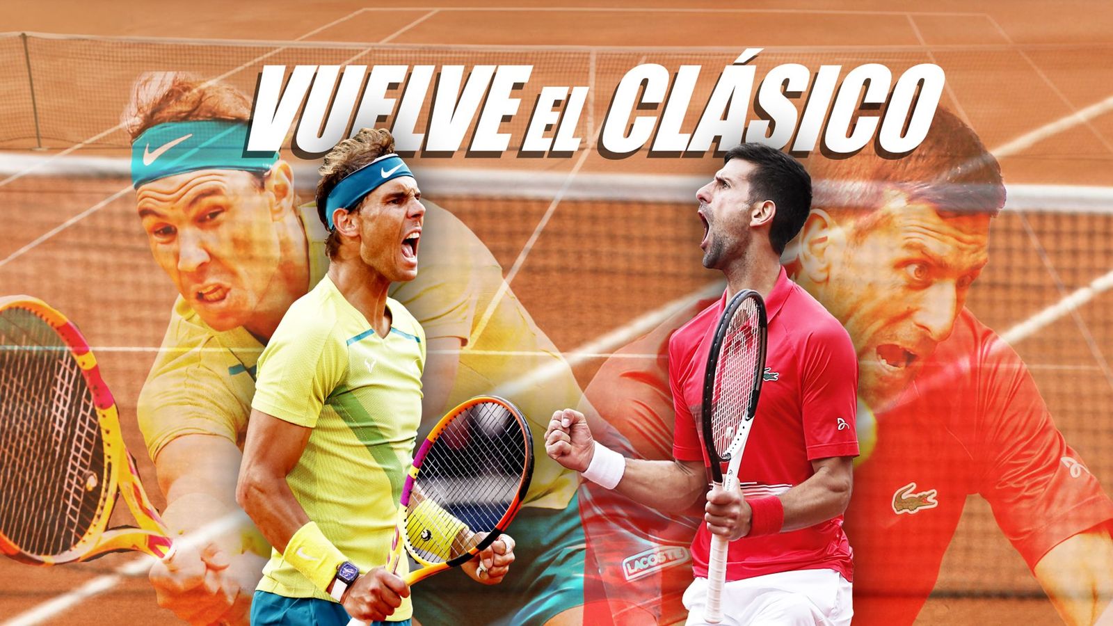 Nadal acude a la cita con Djokovic, París tendrá su duelo estelar