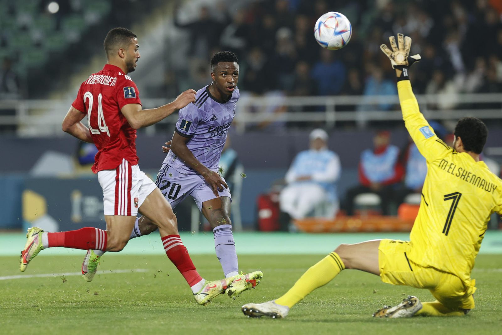 Vinicius marca al Al Ahly