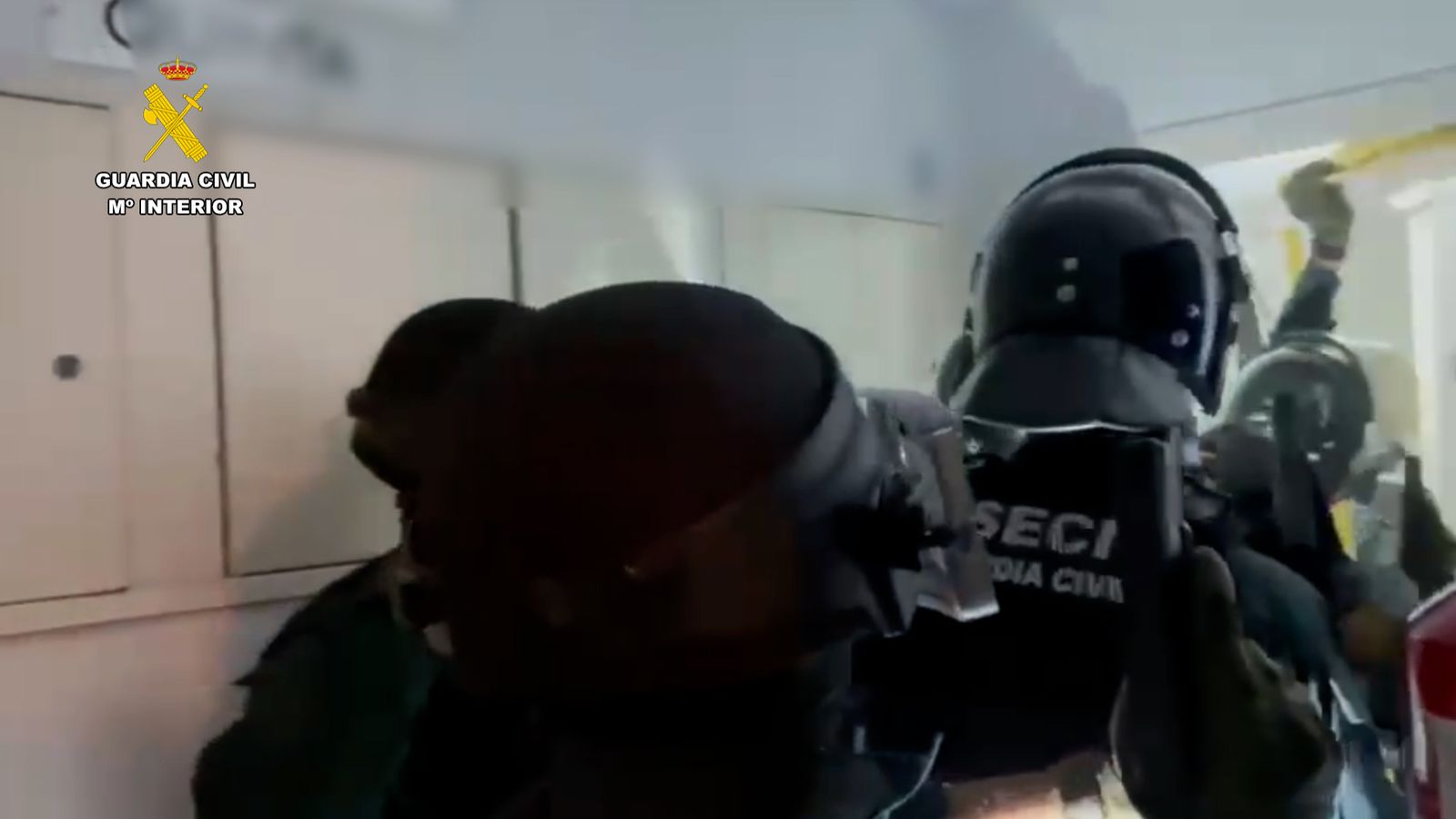 La Guardia Civil desmantela una red de narcotraficantes en Andalucía