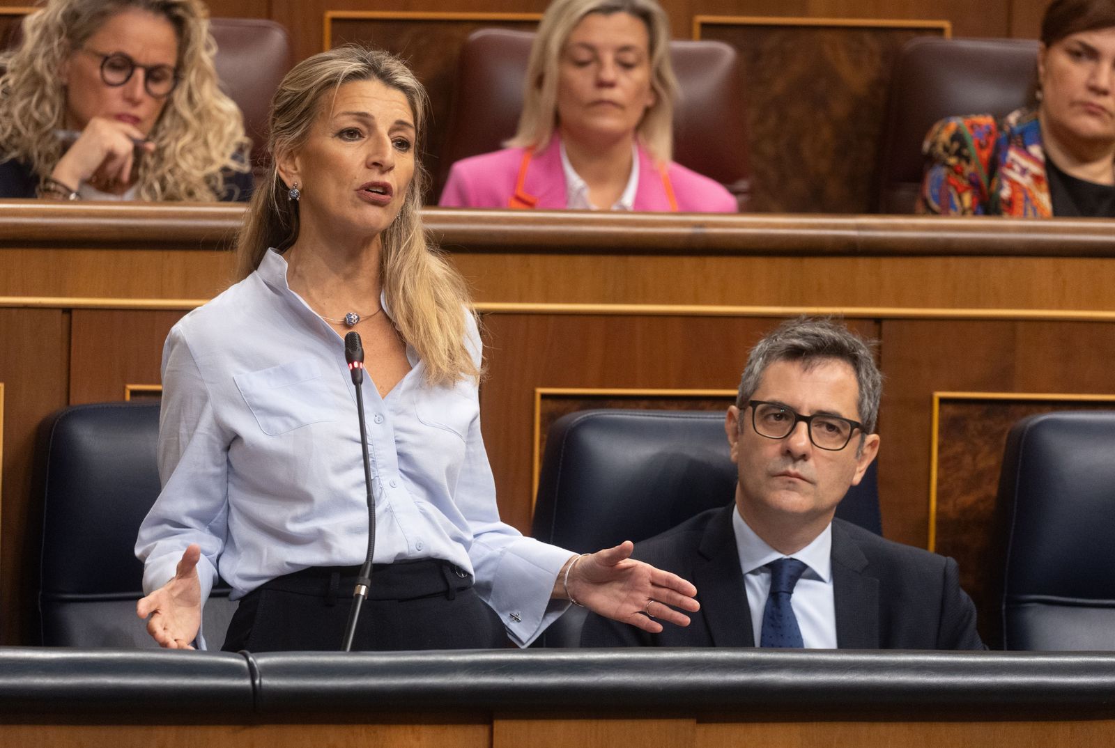 El caso Errejón llega al Congreso con Díaz a la defensiva señalando a Podemos y Más Madrid