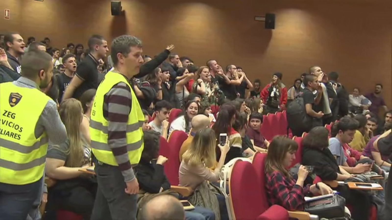 Escrache a Pablo Iglesias