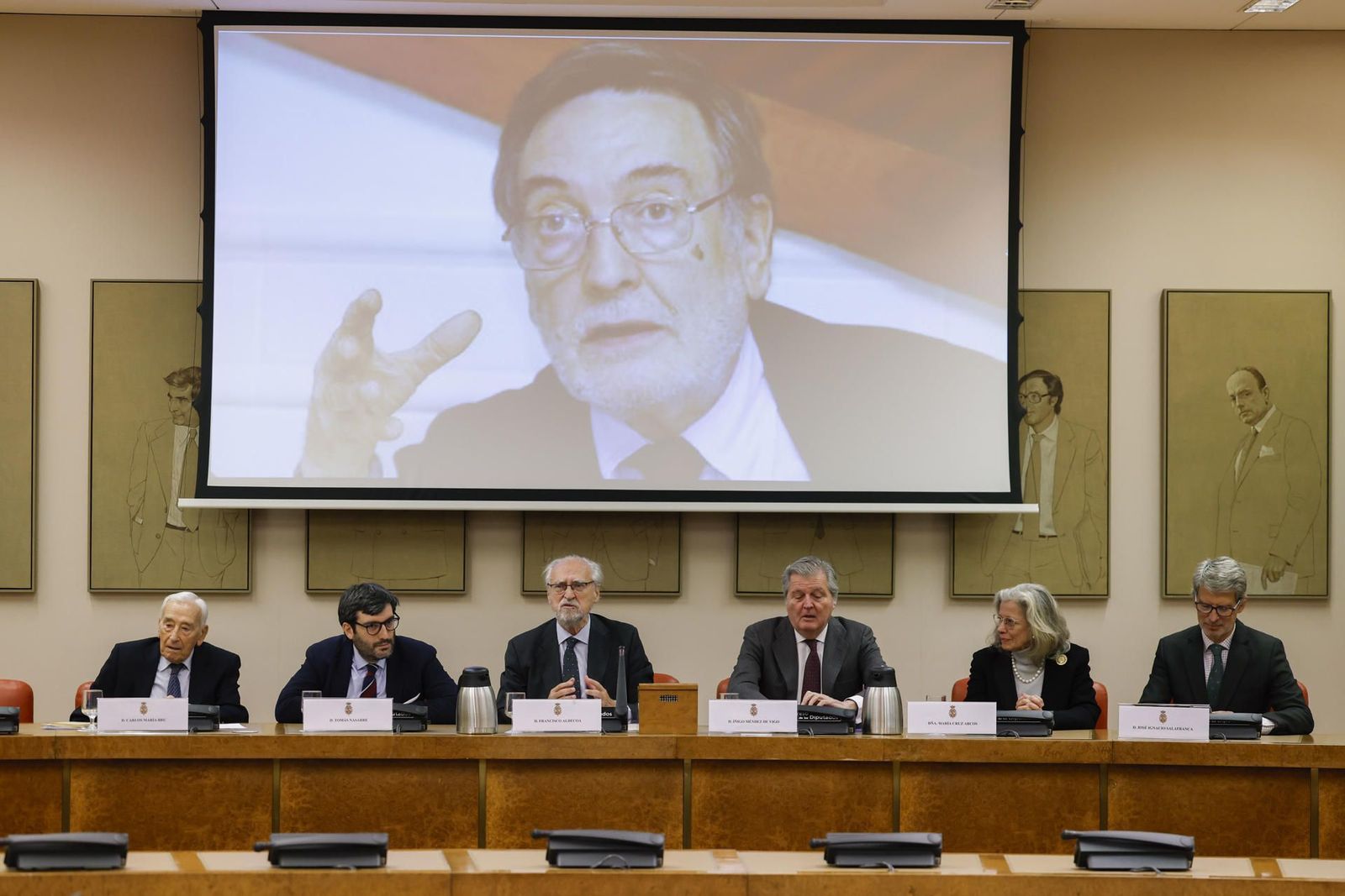 Homenaje en el Congreso a Eugenio Nasarre, fallecido en enero a los 78 años