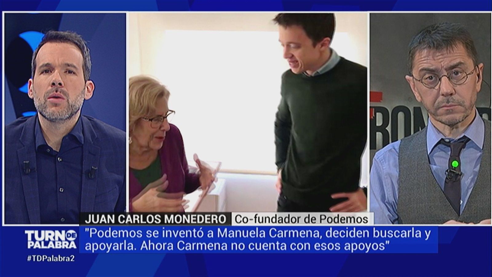 Monedero apunta que Podemos "necesitaba una crisis para poder reinventarse"