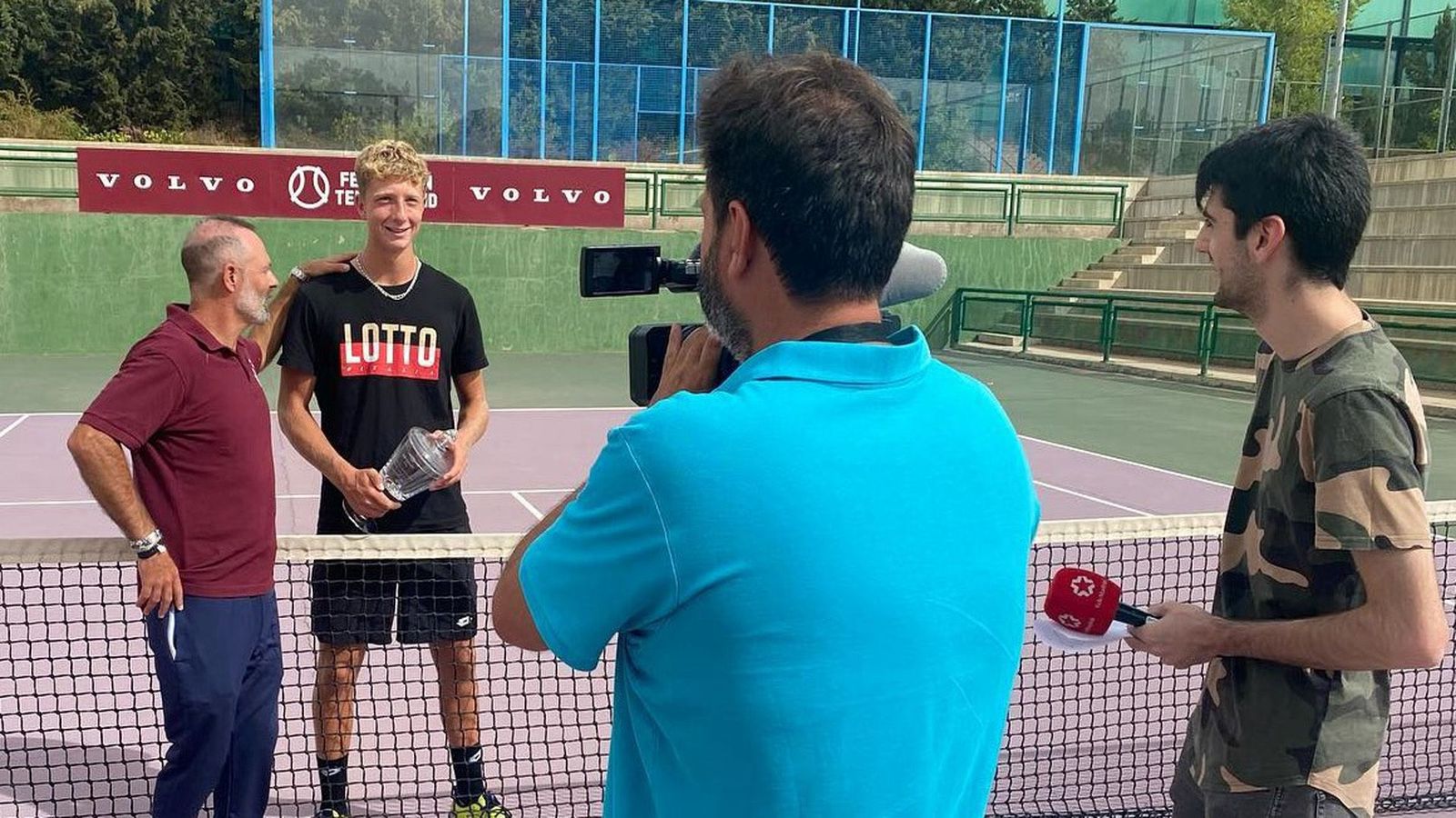 Martin Landaluce, campeón Junior del US Open, protagonista en Telemadrid
