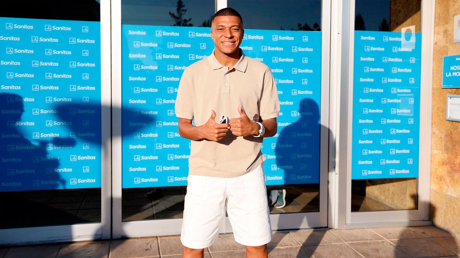 Mbappé pasó con éxito el reconocimiento médico, requisito previo a su fichaje por el Real Madrid