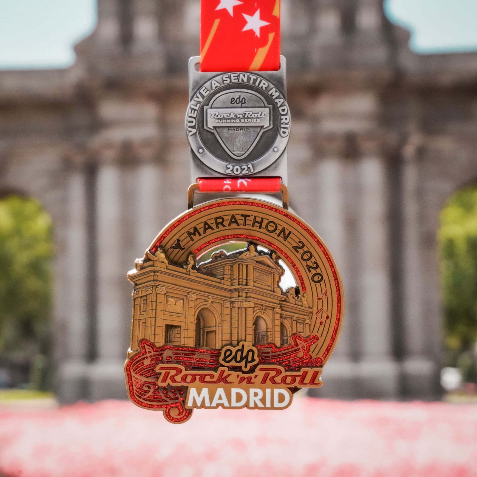 Medalla del maratón de Madrid
