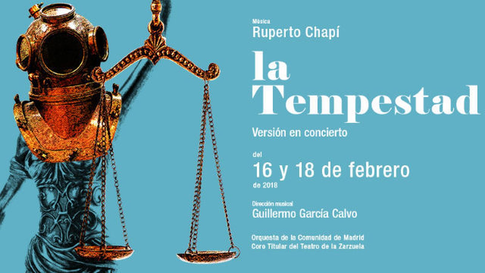 La Zarzuela rescata "La Tempestad" tras 90 años "de silencio"