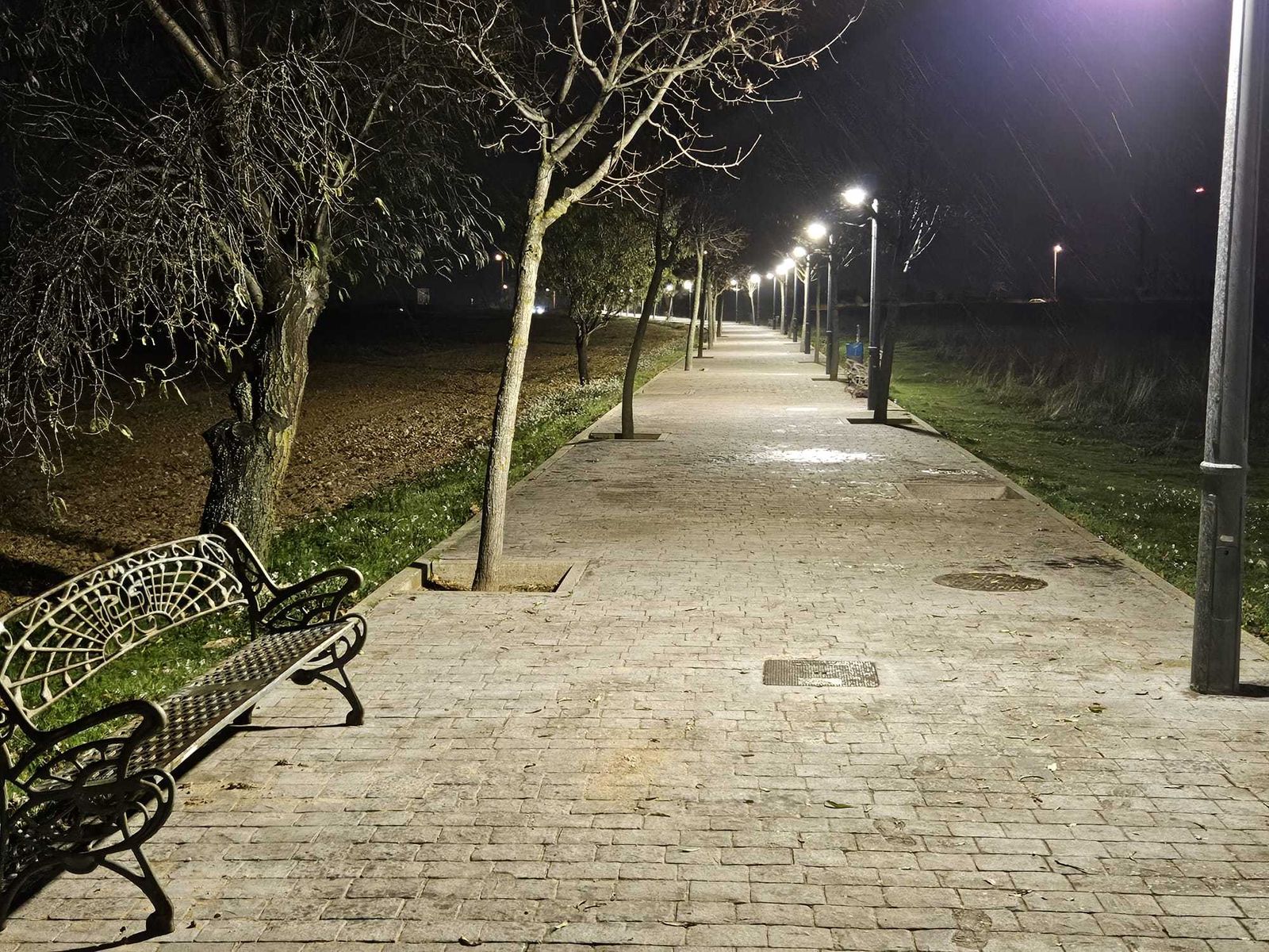 Alumbrado público renovado en Campo Real