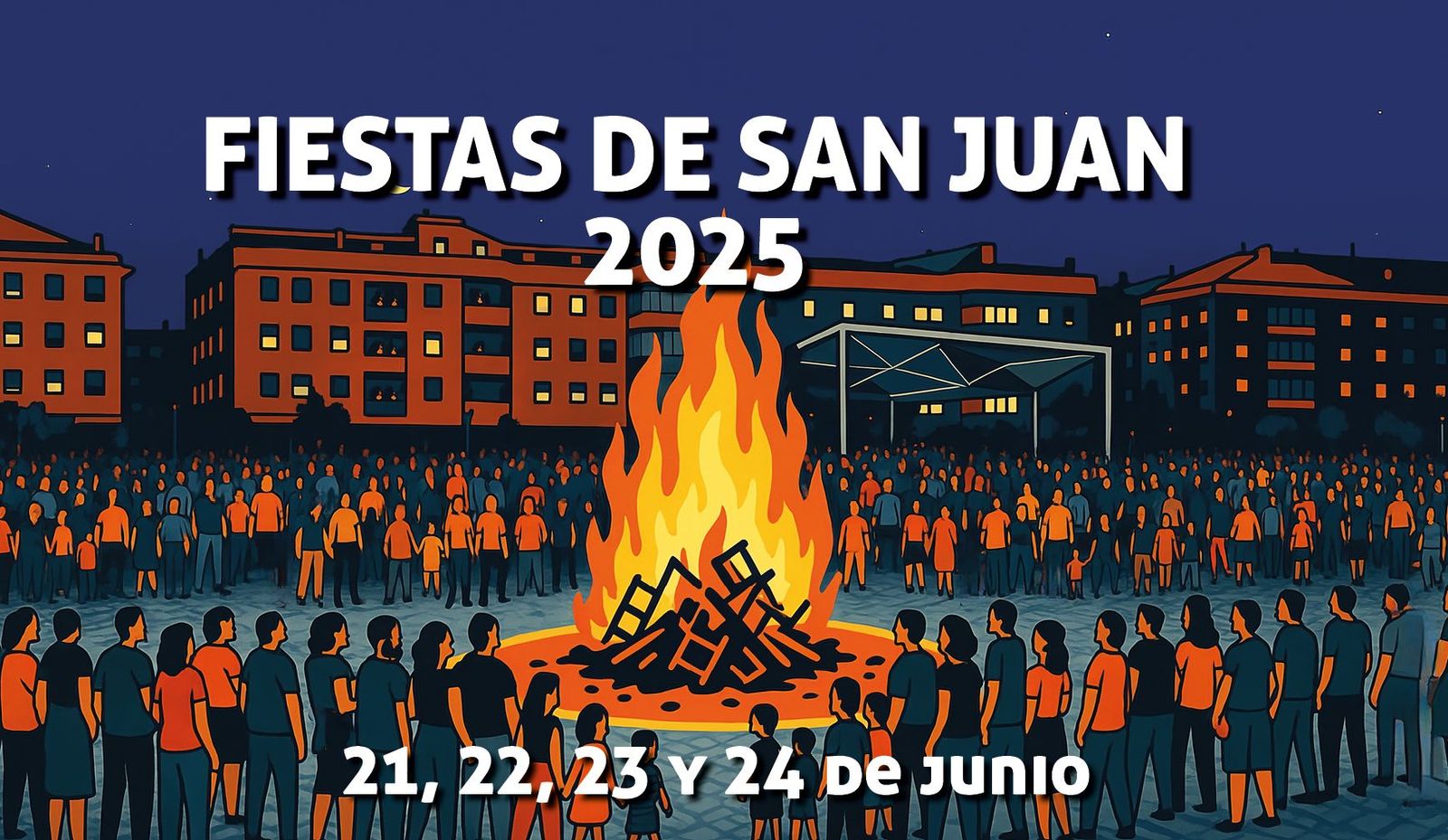 Cartel de las Fiestas de San Juan en Alcalá de Henares