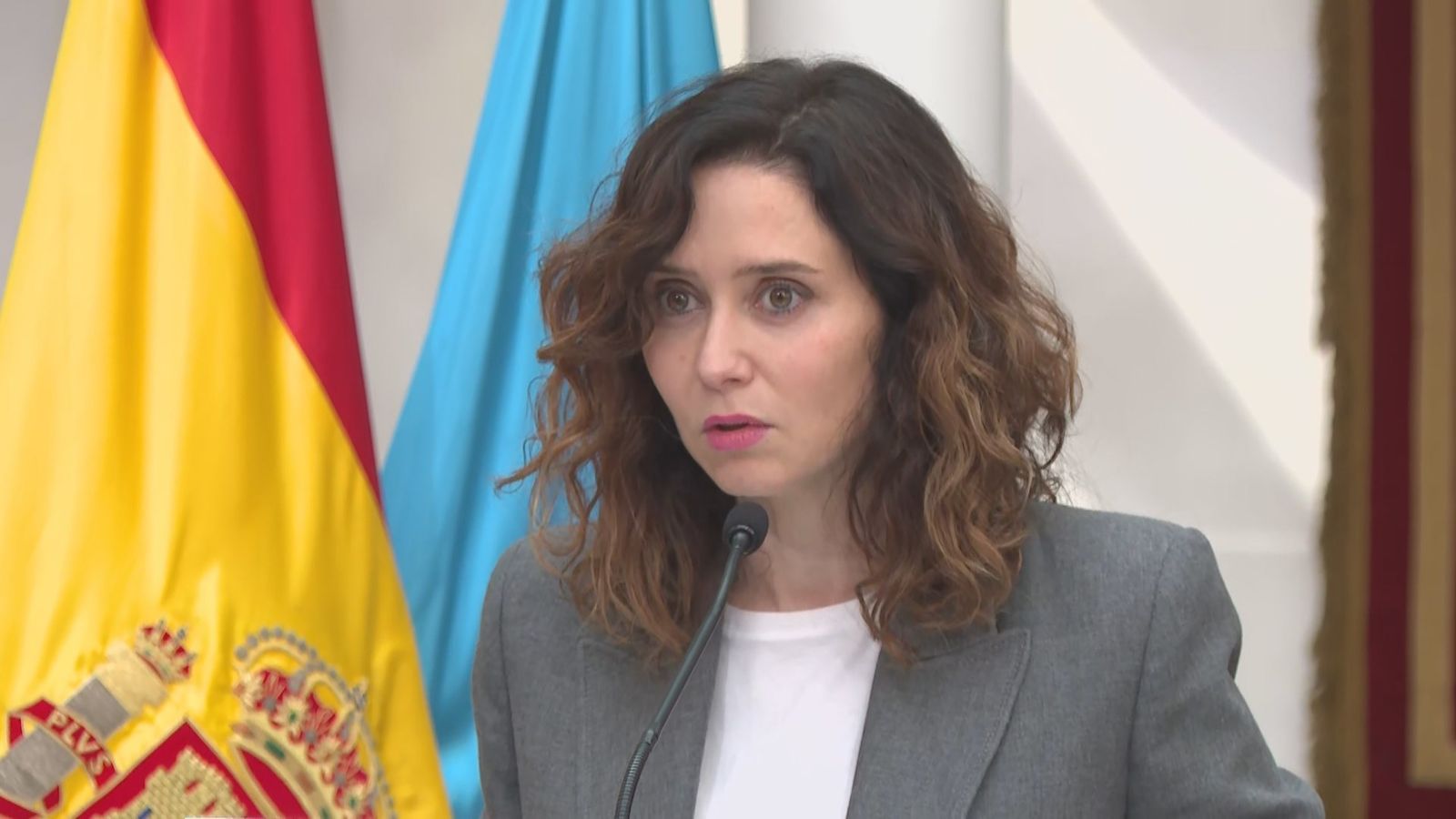 Comparecencia de Ayuso desde Leganés