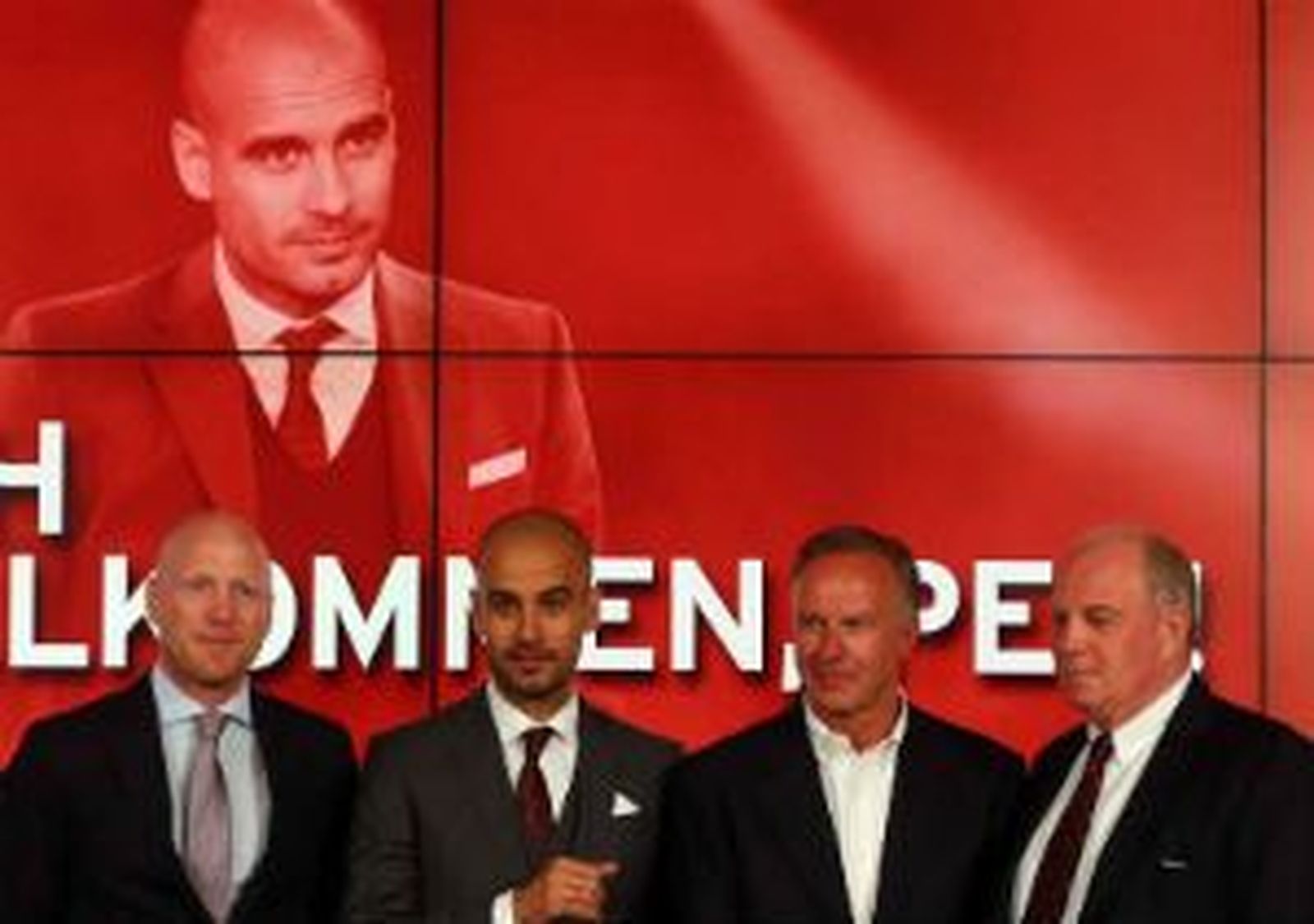 Guardiola, presentado en el Bayern