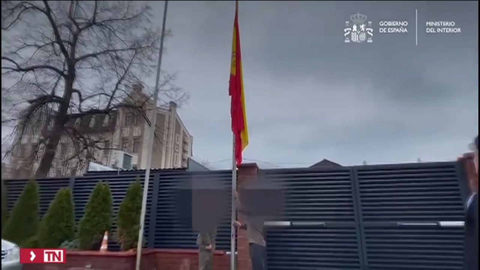 La embajada de España en Kiev (Ucrania) reabre sus puertas