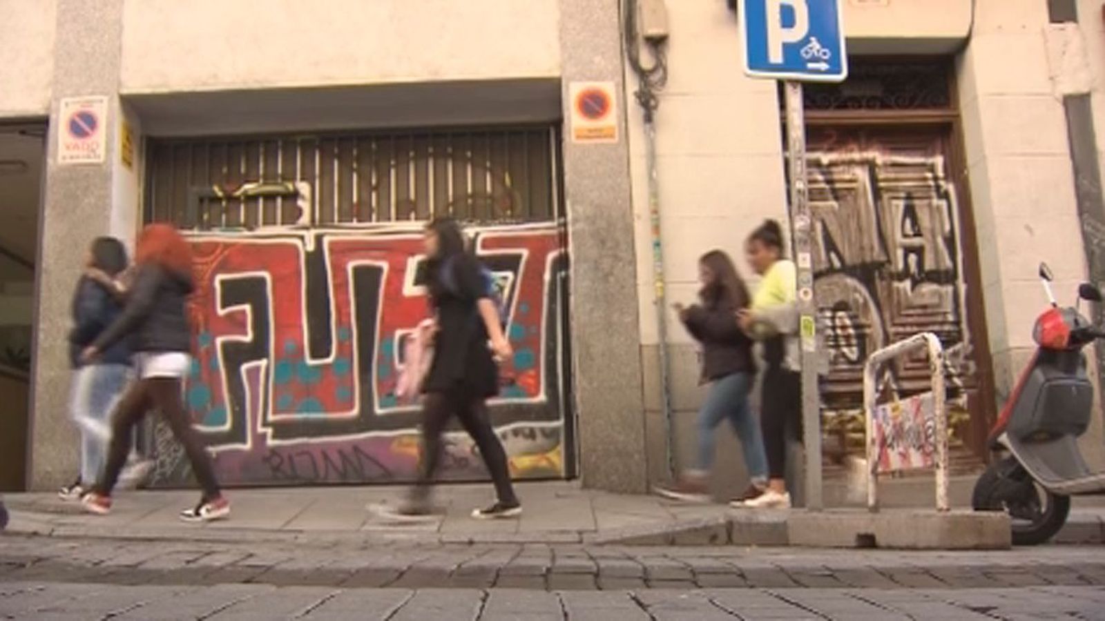 Malasaña, harta de los grafitis