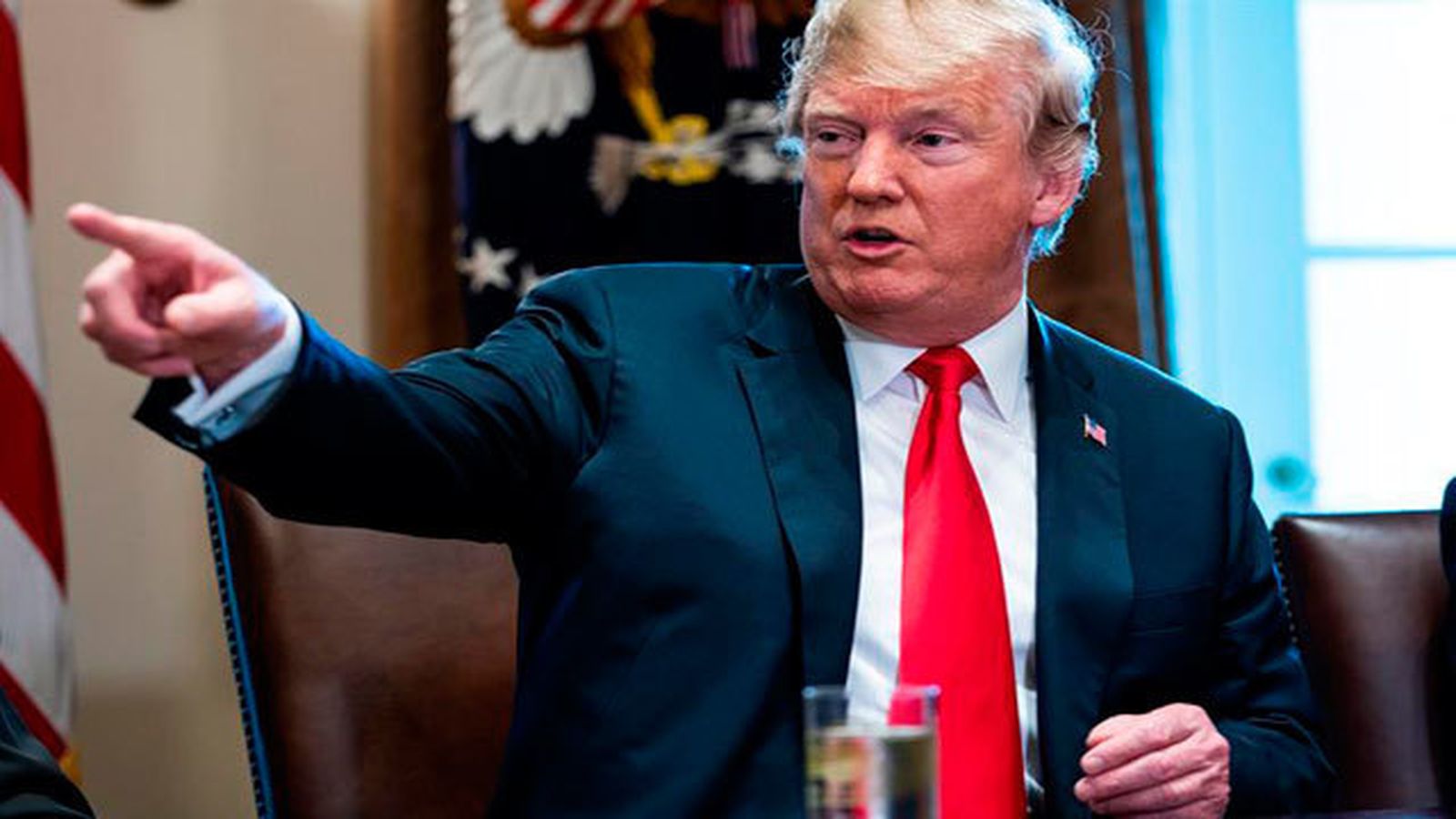 El presidente estadounidense, Donald Trump