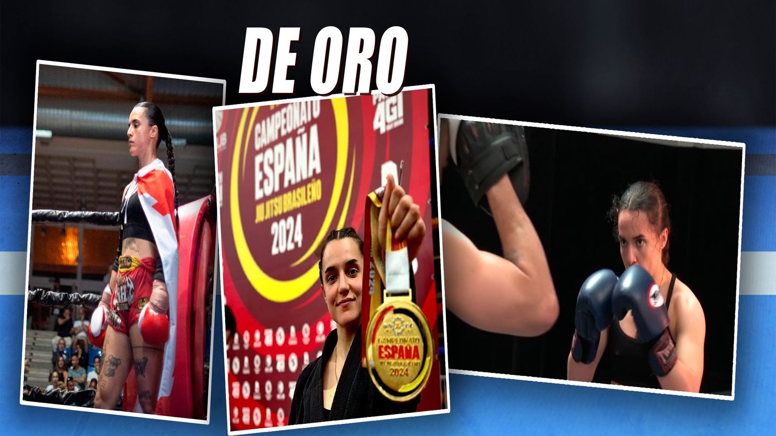 Teresa Baos, campeona española de Jiu Jitsu brasileño en mes y medio