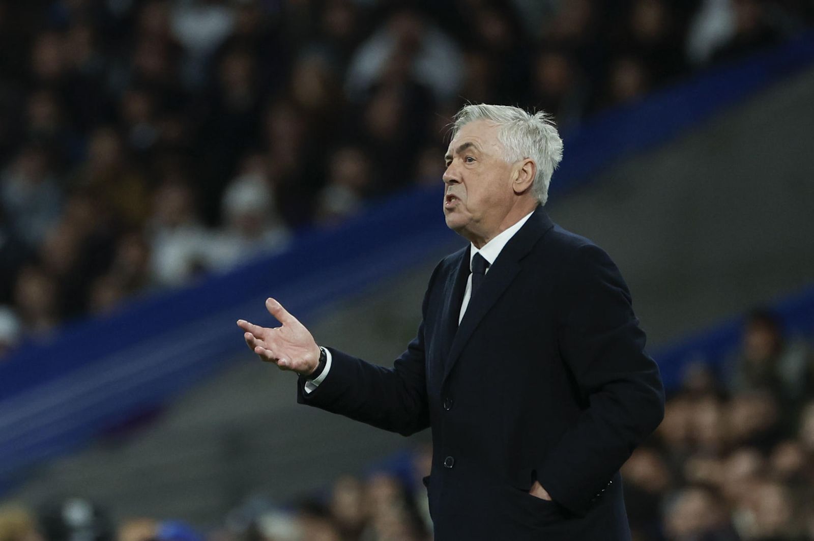 Ancelotti, tras la ida de octavos de la Champions