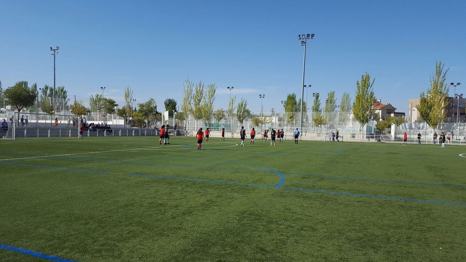 Campo de fútbol de la Ciudad Deportiva Príncipe Felipe de Arganda del Rey