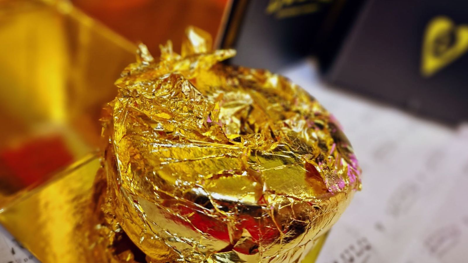¿Alguna vez has probado un donut de oro?