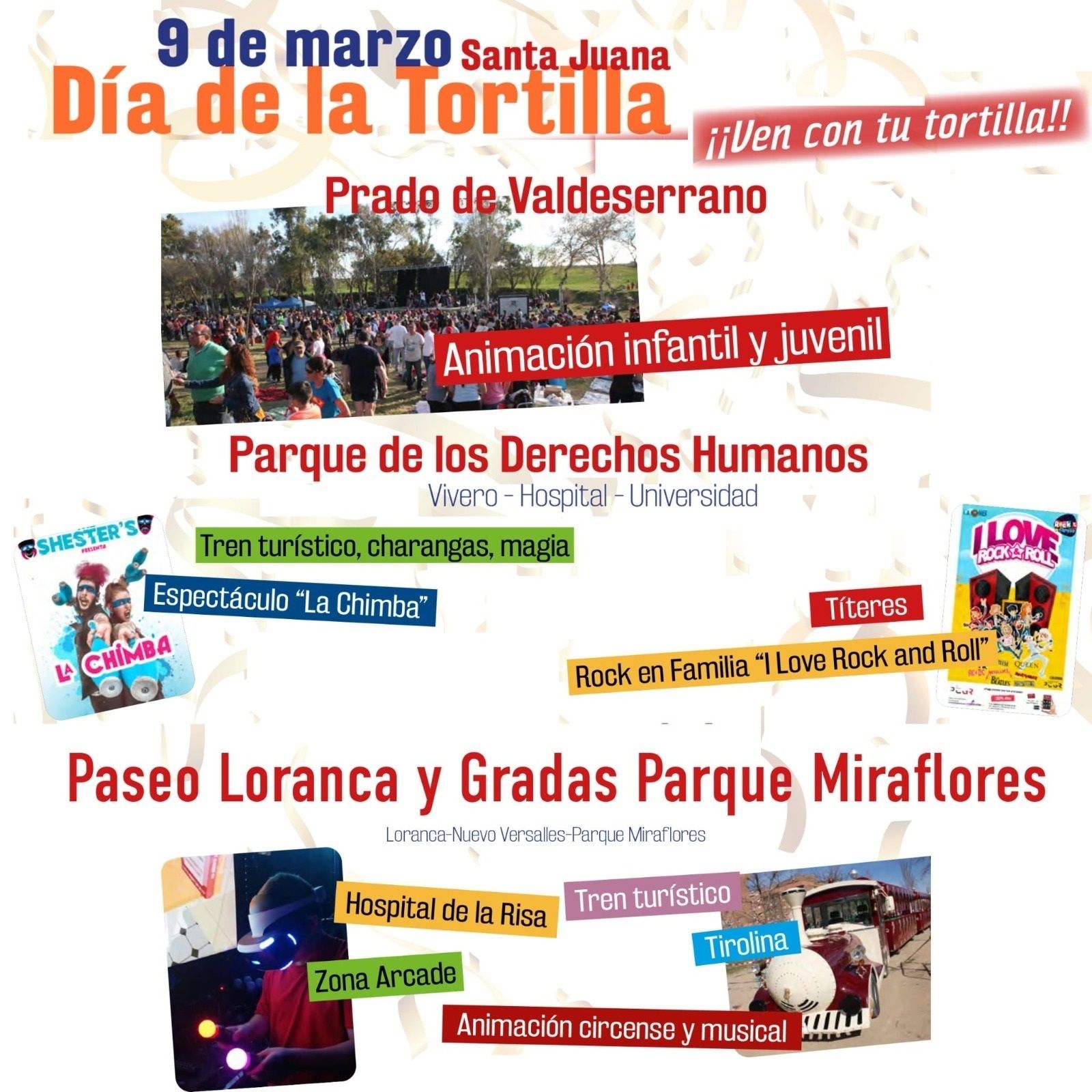 Cartel del 'Día de Santa Juana'