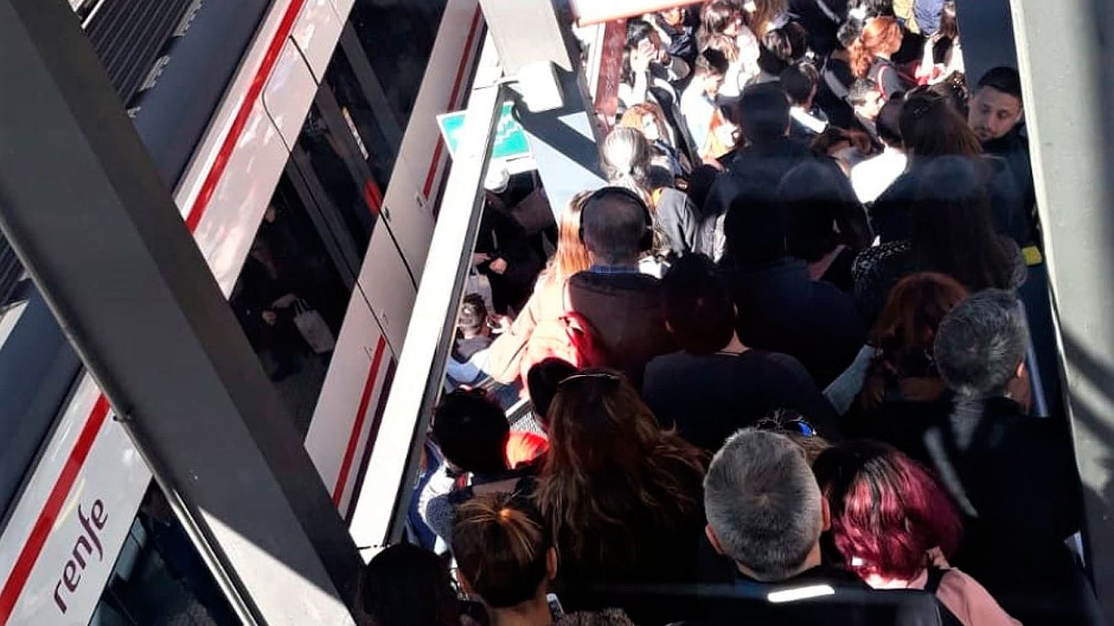 Demoras en la linea C-4 por avería en las instalaciones de Villaverde Alto
