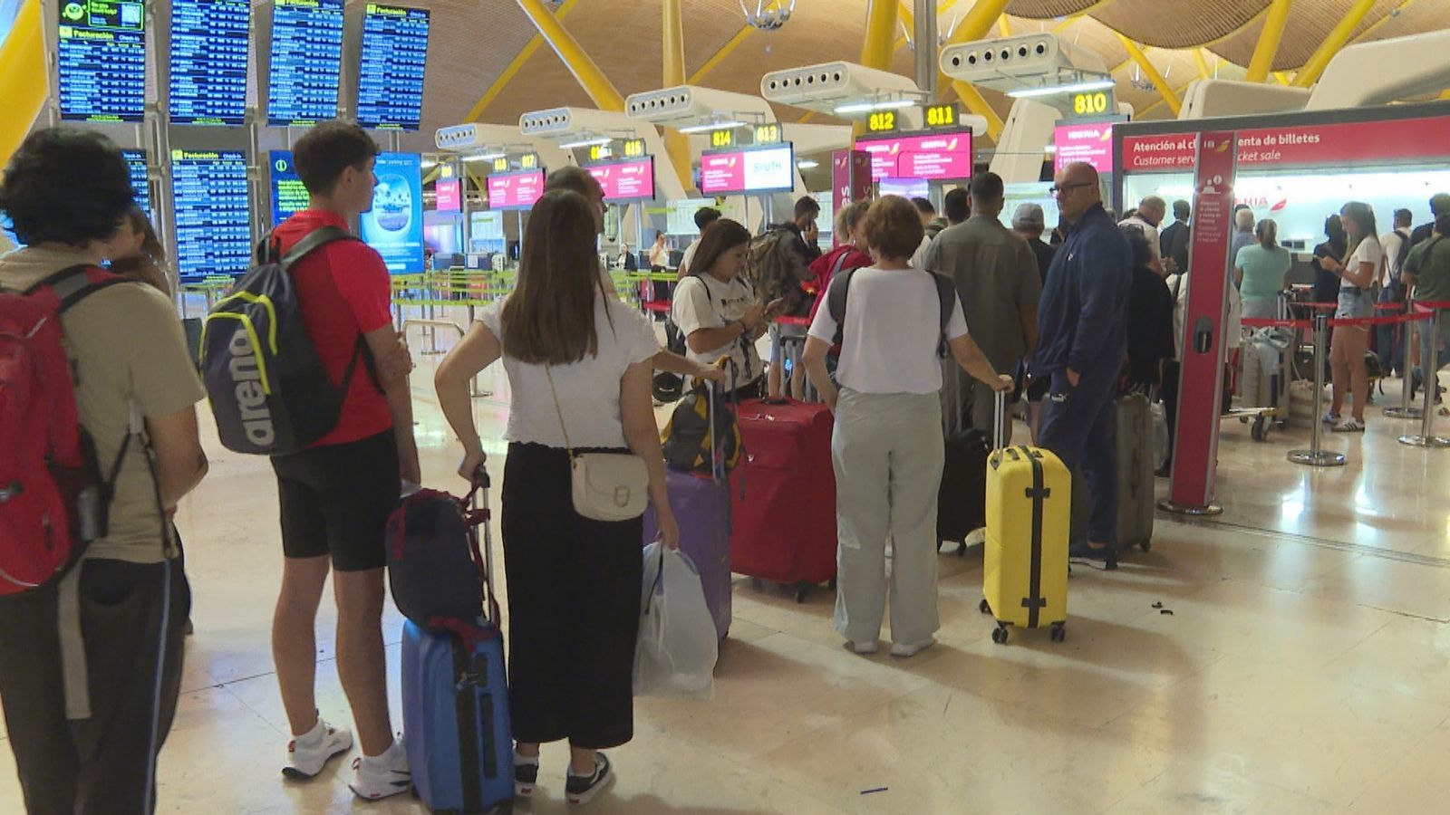 Normalidad en los aeropuertos