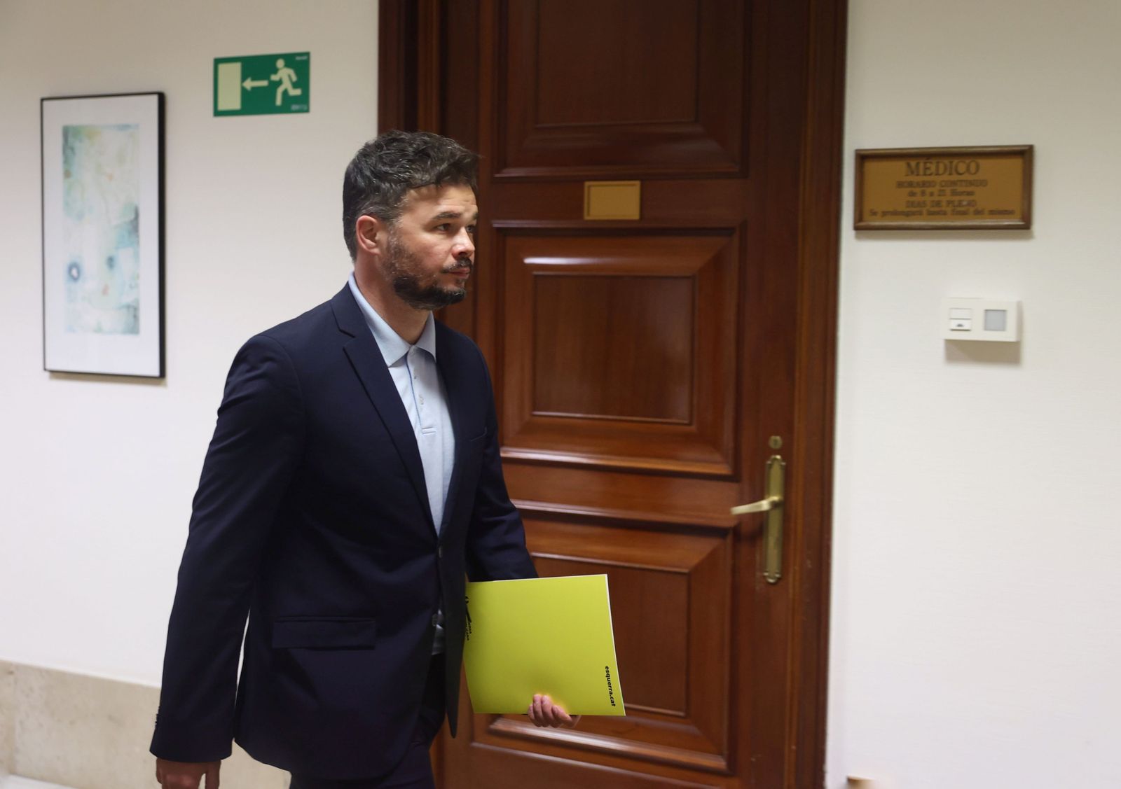 Ciudadanos denuncia a Rufián por revelar las explicaciones de la directora del CNI en la comisión de secretos oficiales
