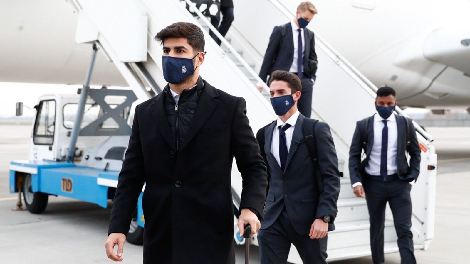 Así fue la llegada del Real Madrid a Kiev