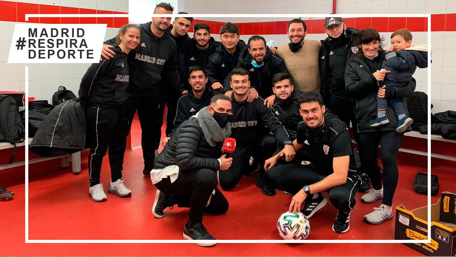 Vivimos 24 horas junto al entrenador del Madrid CFF