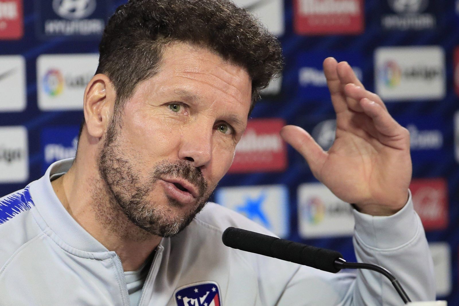 Simeone: "Cuando se haga o no lo de Morata diré lo que pienso"