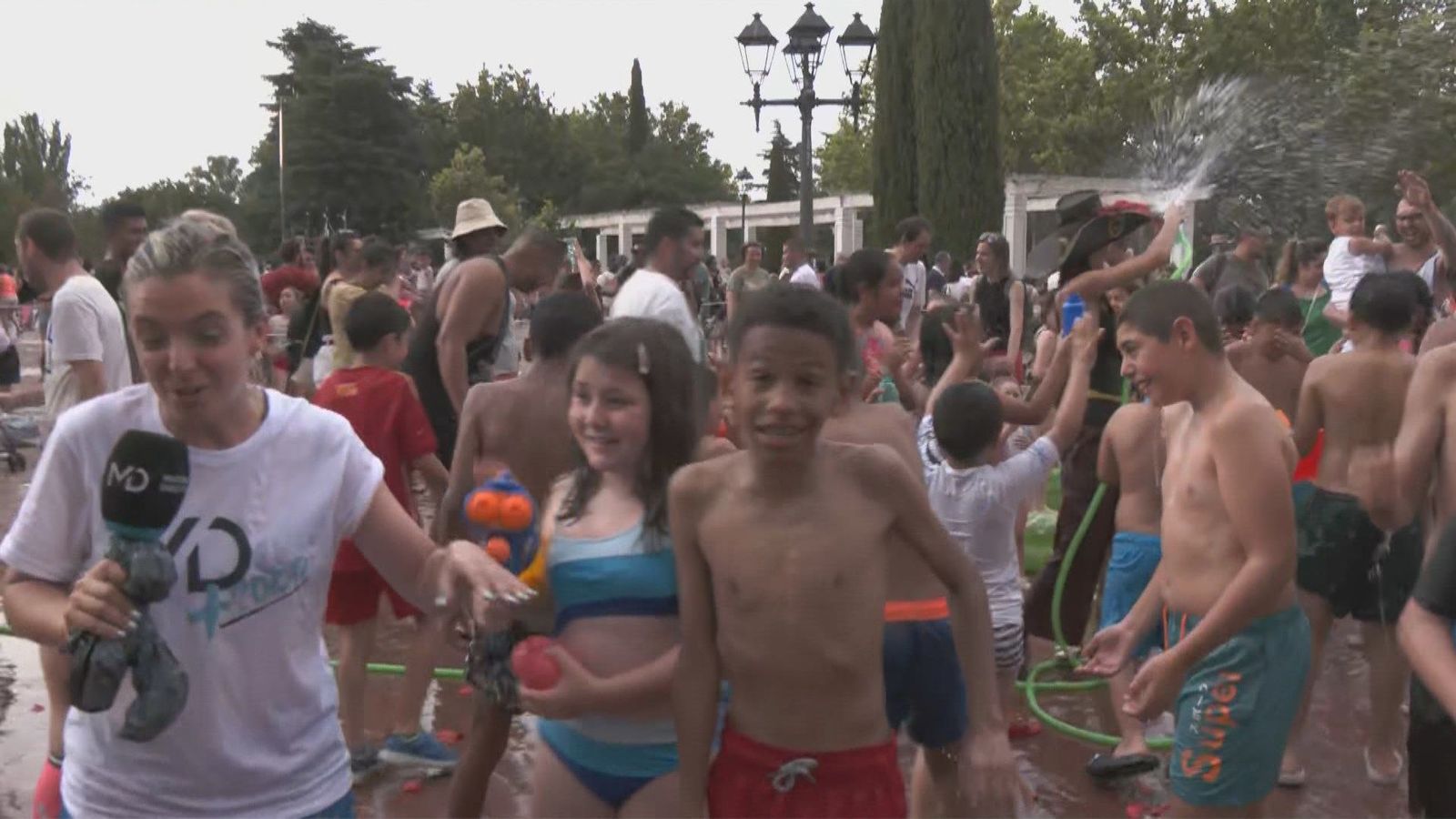 Nos sumergimos en las Fiestas del Agua en Móstoles