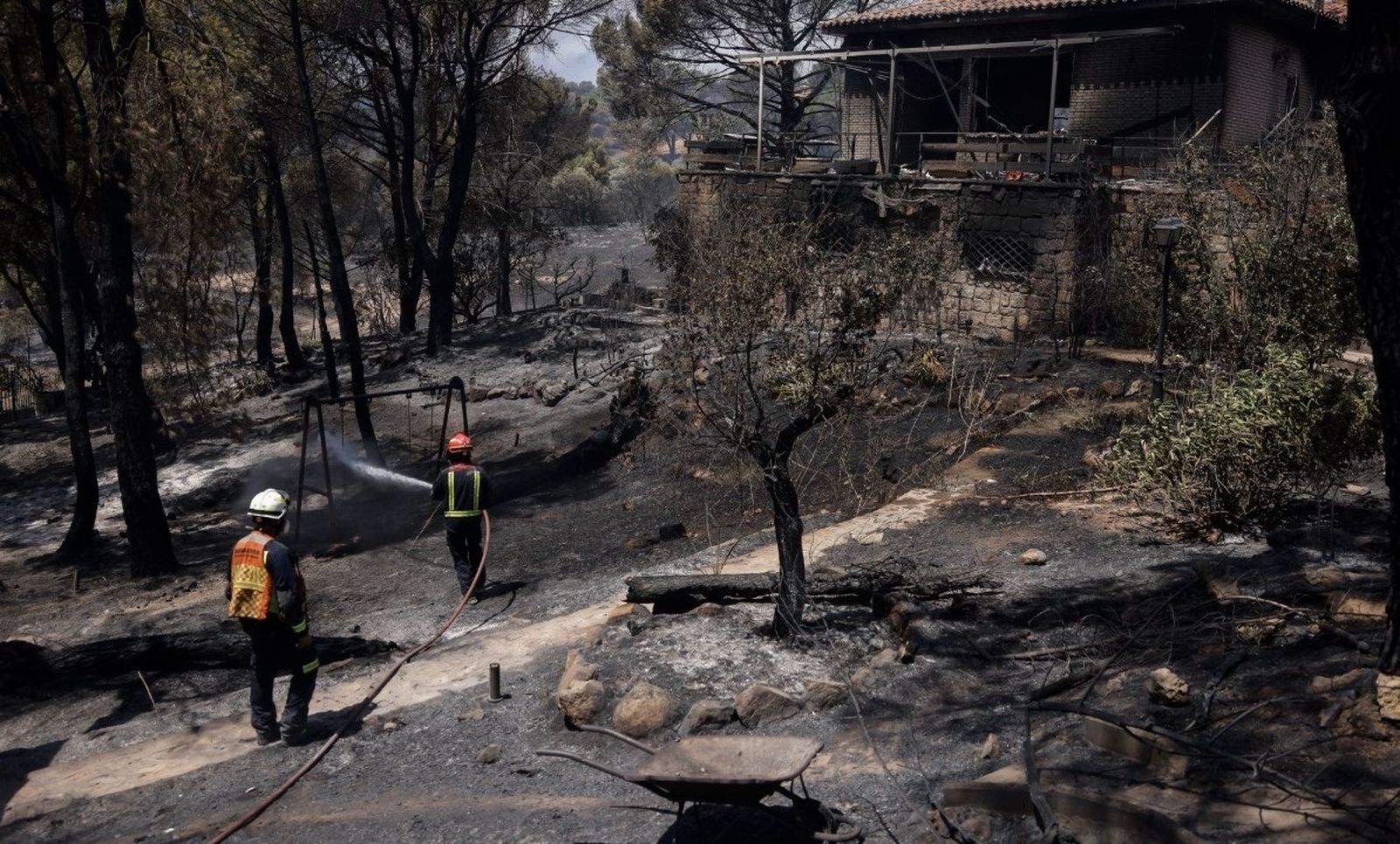 Incendios en Madrid