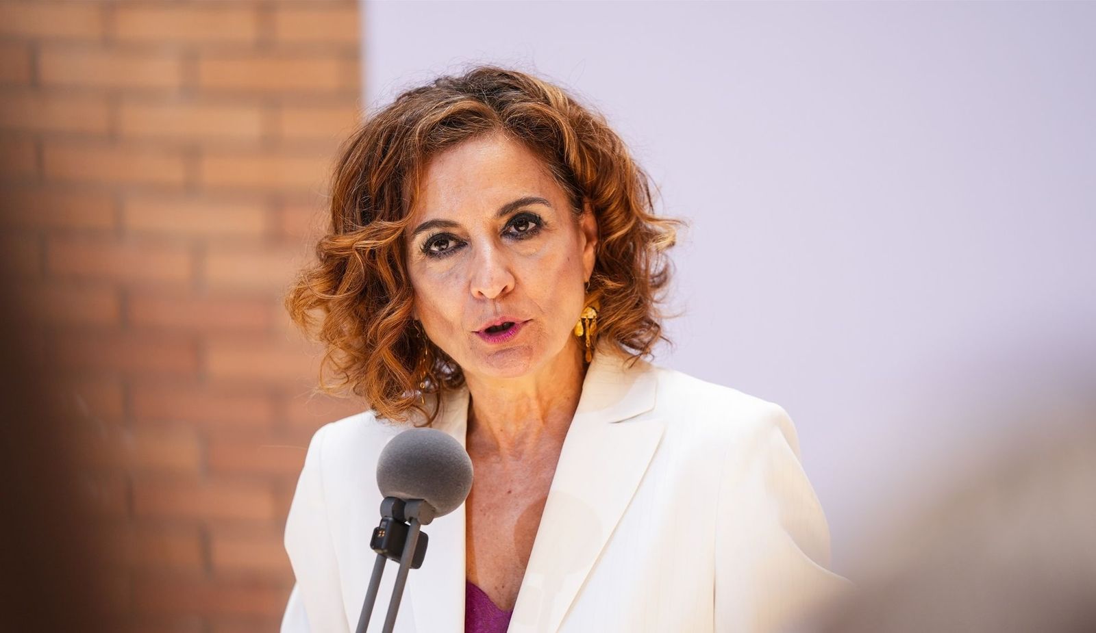 La vicepresidenta primera del Gobierno y ministra de Hacienda, María Jesús Montero