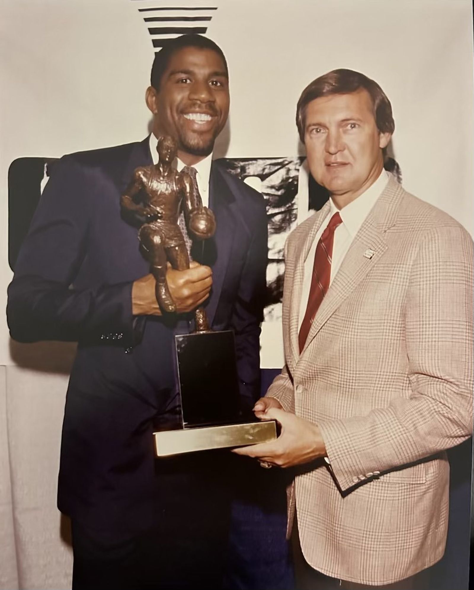 Magic Johnson y Jerry West