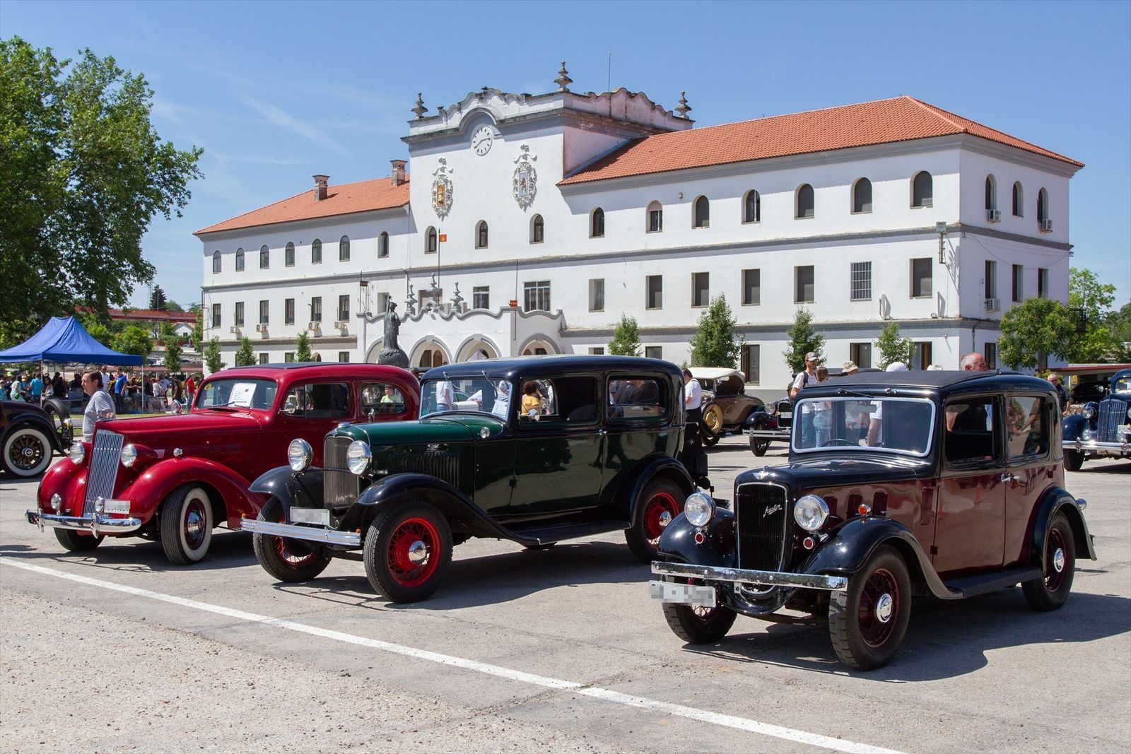 Concentración de coches clásicos en El Goloso