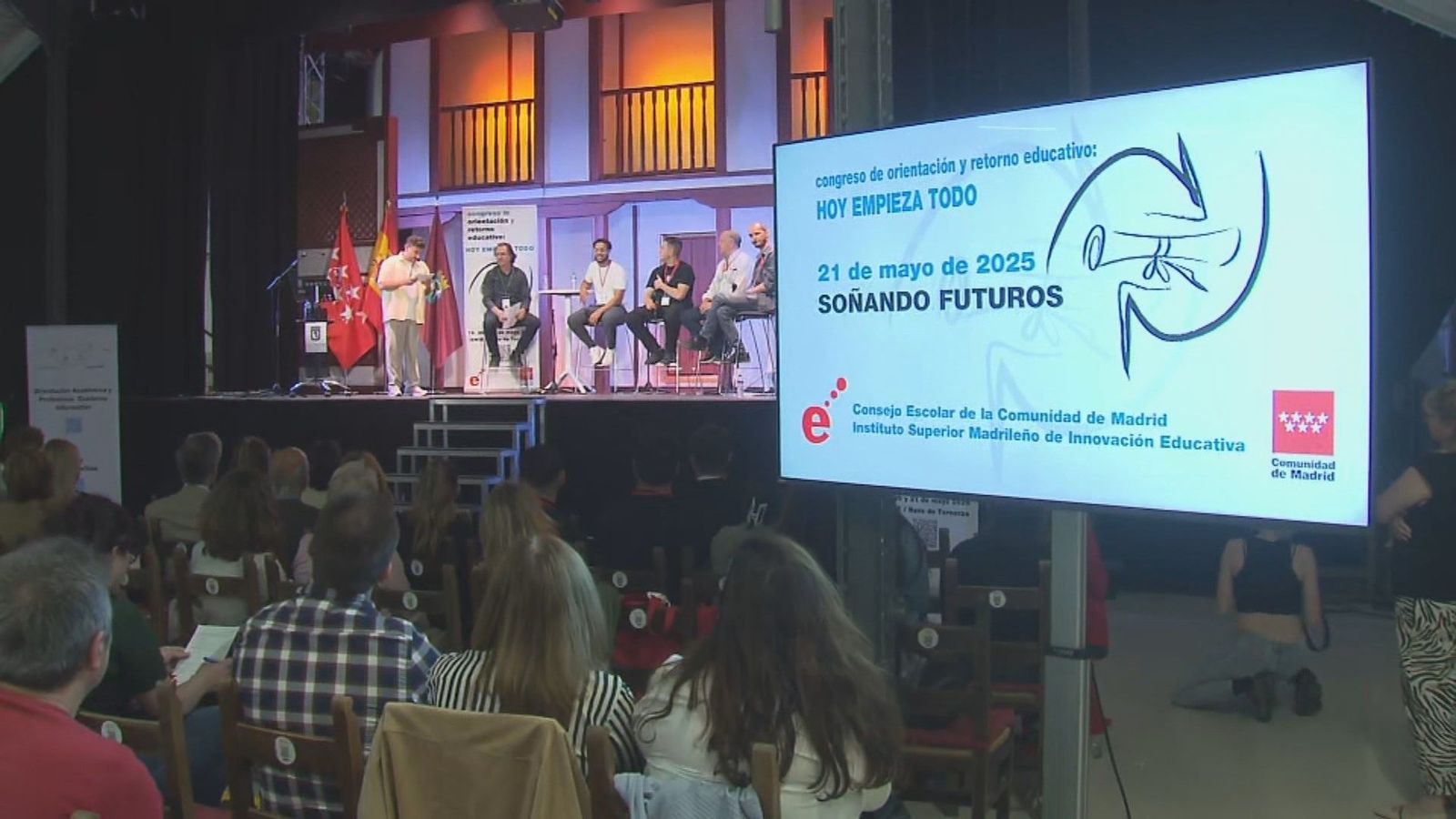 La Comunidad de Madrid combate el abandono educativo en el 'Congreso de Orientación y Retorno Educativo: Hoy empieza todo'