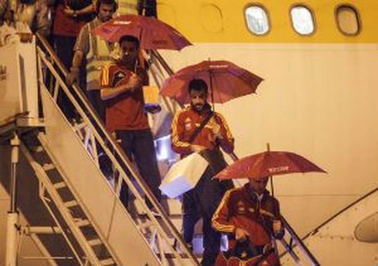 España ya está en Brasil