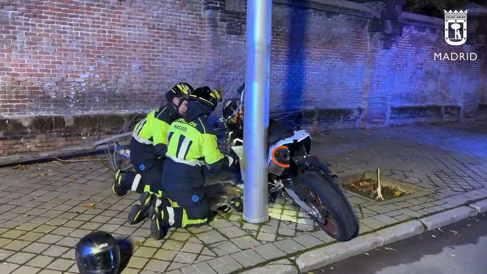 Accidente mortal de moto en Avenida de Daroca.
