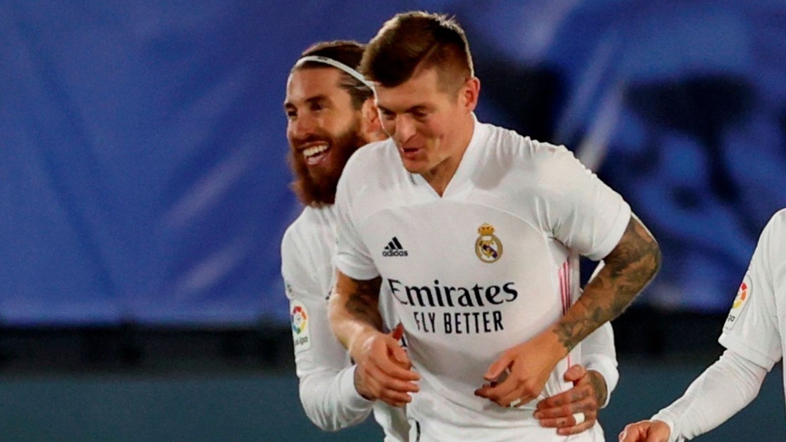 Sergio Ramos y Kroos