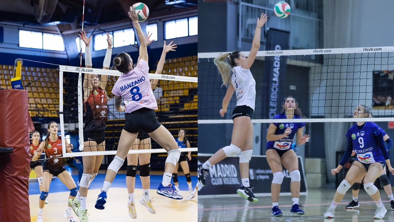 Voleibol Alcobendas y Madrid Chamberí