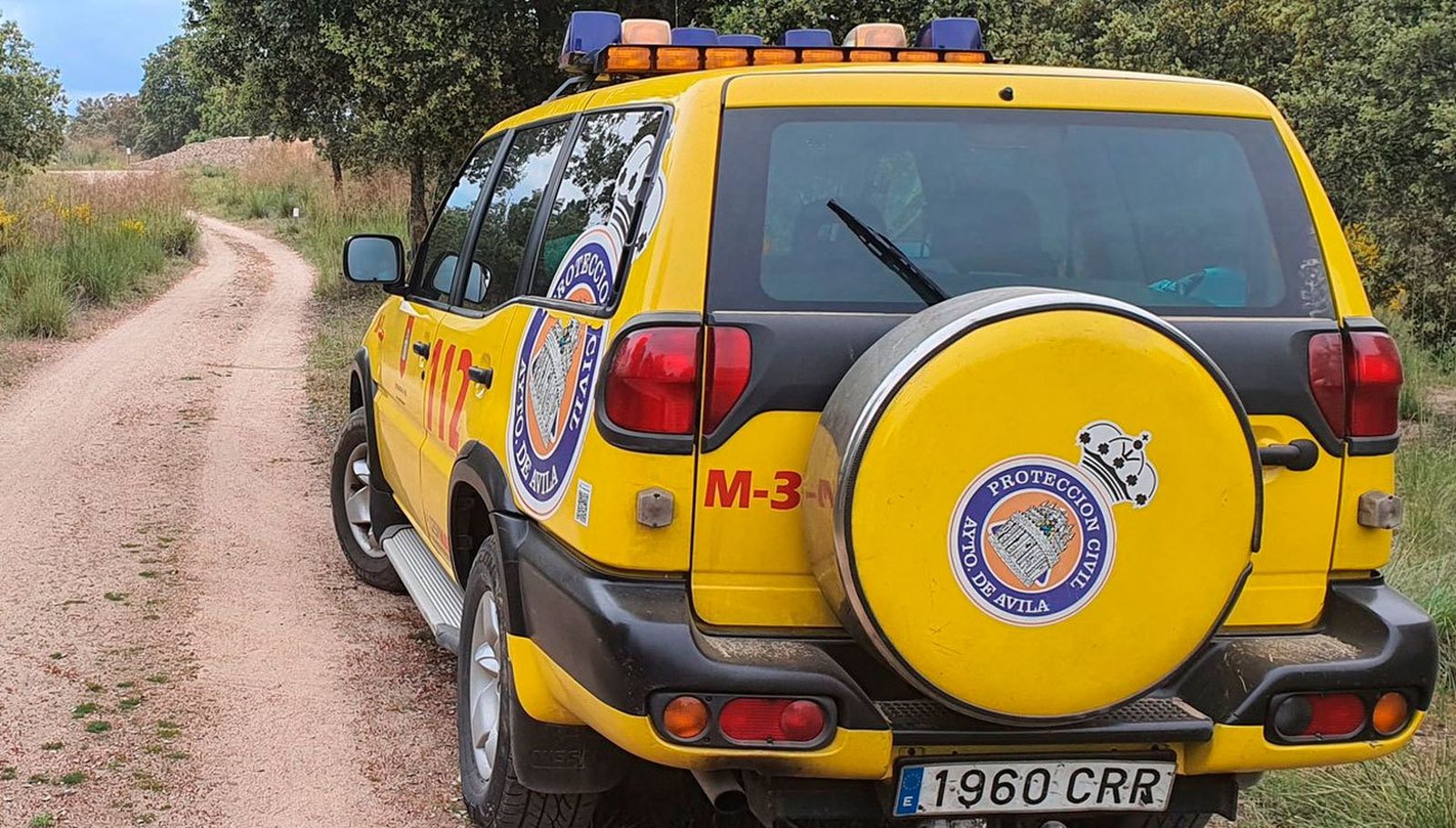 Vehículo de Protección Civil de Avila