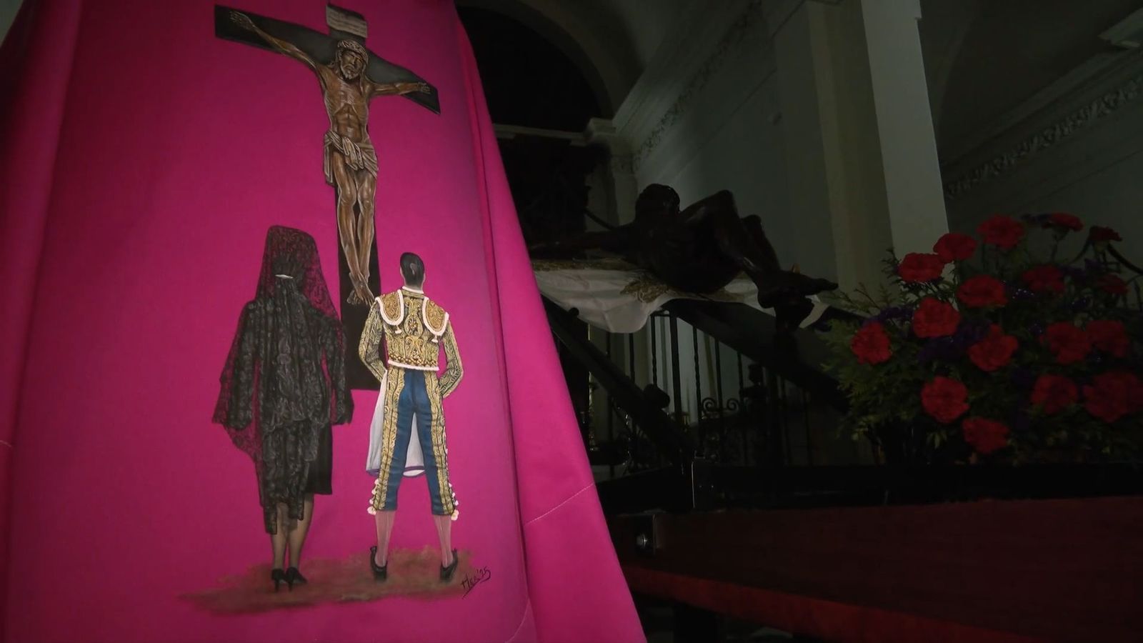 El retranqueo del Cristo de Medinaceli, en exclusiva para Telemadrid