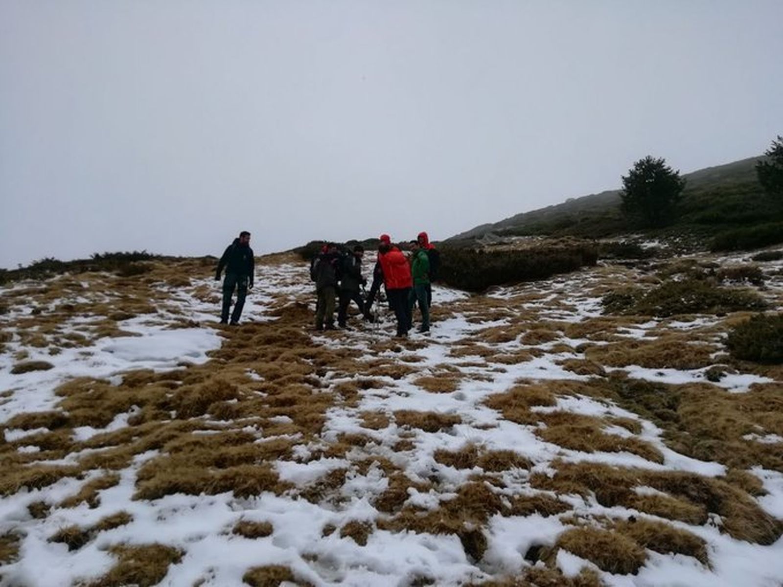 Rescate montañero en Sierra de Guadarrama