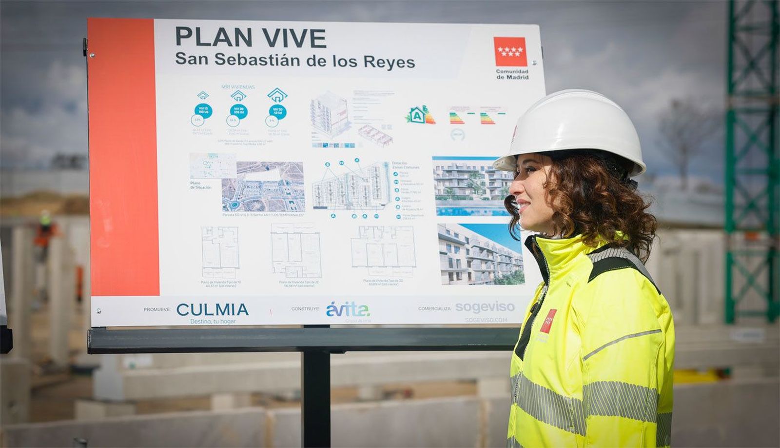 Los 568 pisos del Plan Vive en Sanse estarán en el primer semestre de 2024