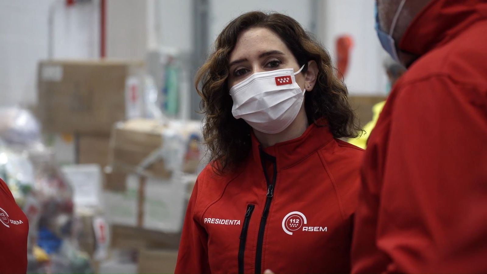 Ayuso anuncia las ayudas de Madrid para Ucrania