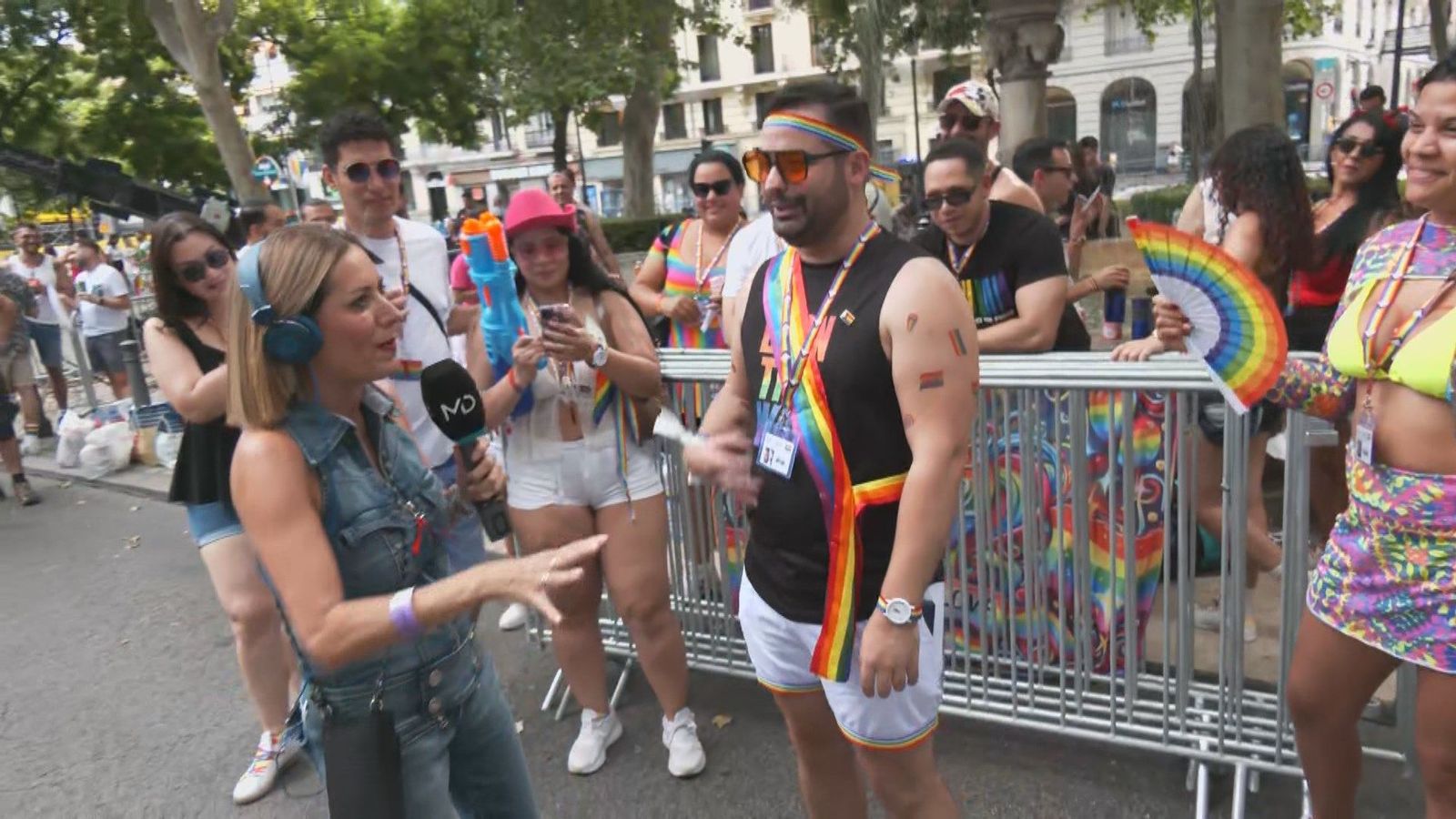 Así se comienza a vivir la previa al MADO 2025 en las calles de Madrid