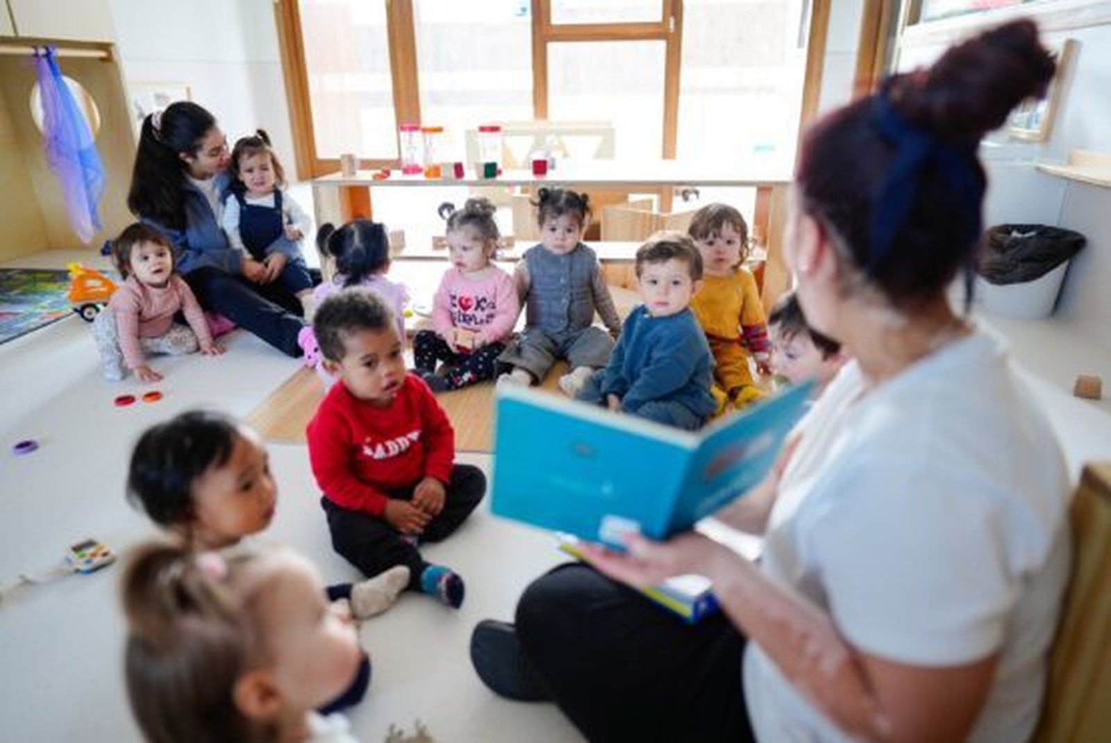 Imagen de archivo de niños en la escuela infantil municipal María Moliner (Tetuán)