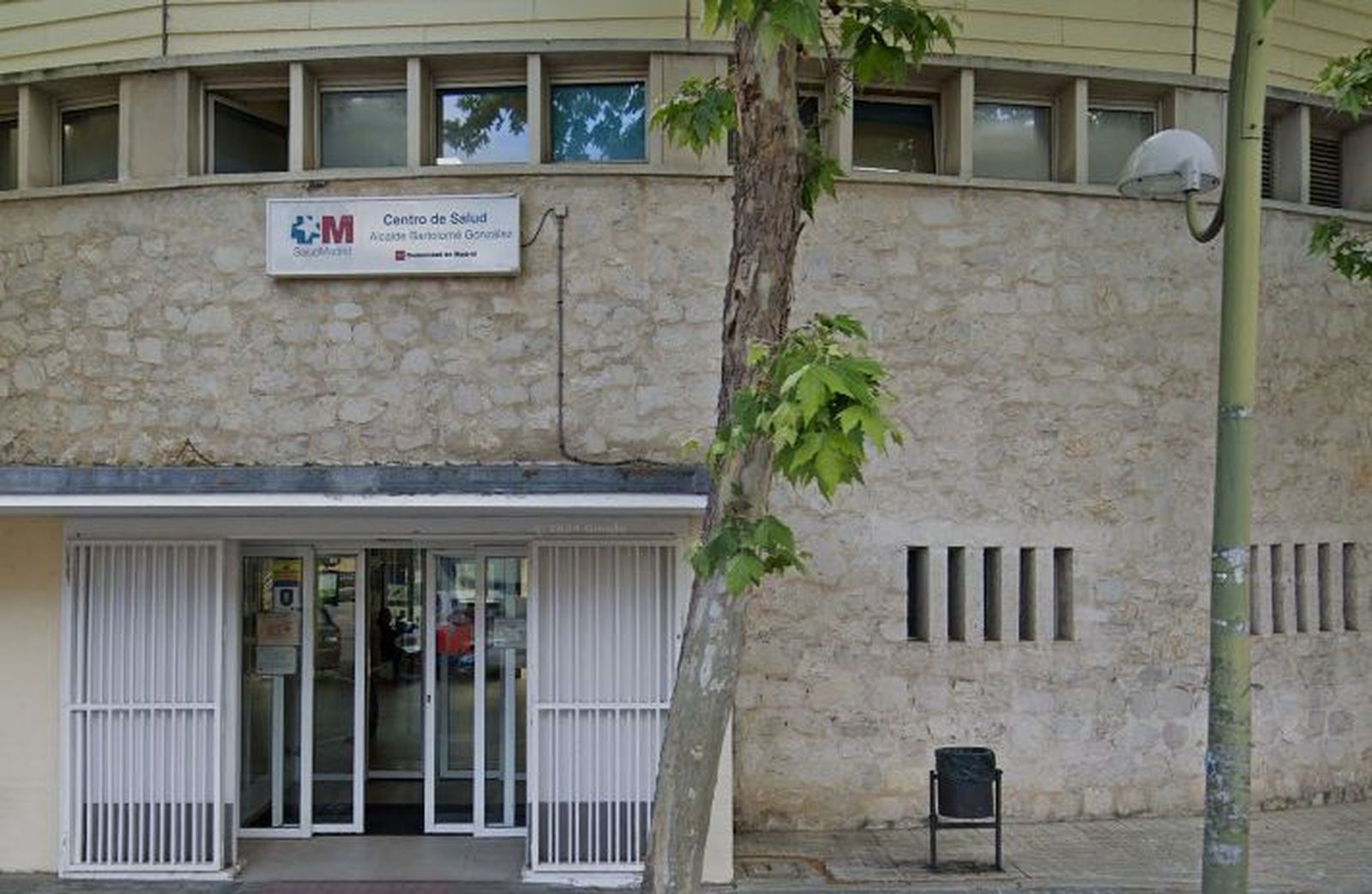 Centro de salud Alcalde Bartolomé González, en Móstoles