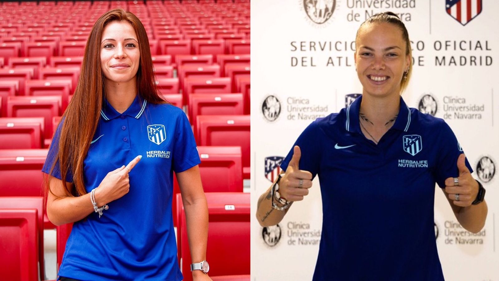 Xenia Pérez y Andrea Staskova