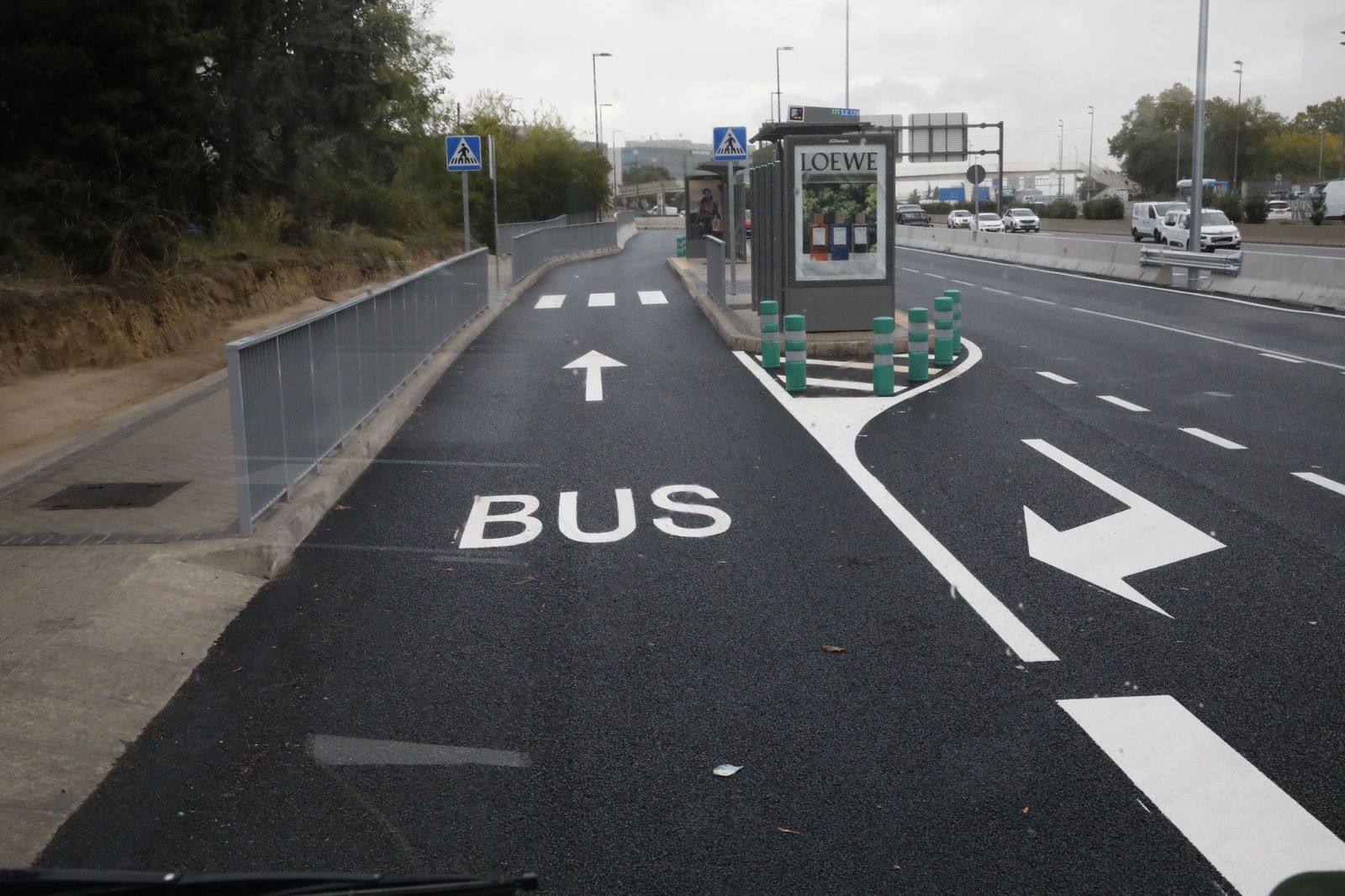 El nuevo carril bus de la Avenida de Burgos se convertirá en carril bici