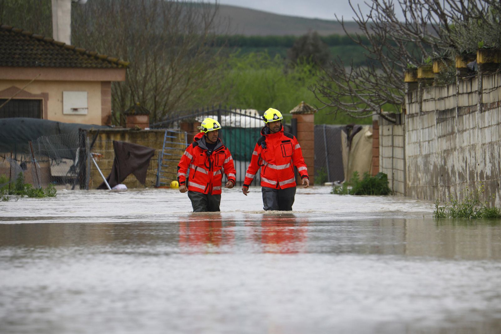 Inundaciones por el río Guadalquivir